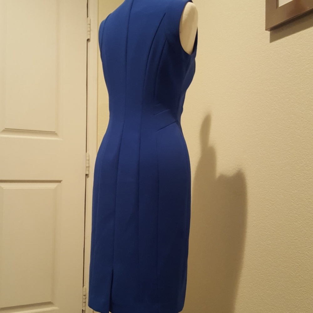 NWT Vince Camuto Cobalt Blue Dress 2 - Picture 5 of 7